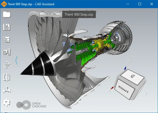 CAD Assistant application view 1