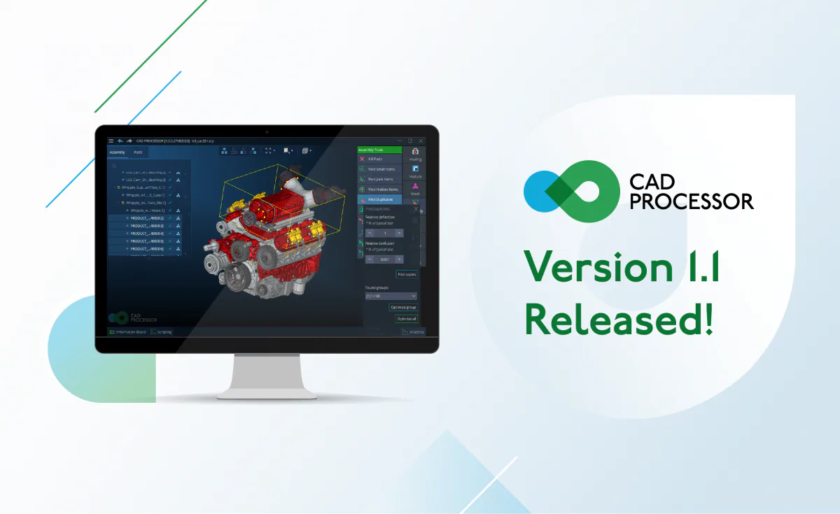 CAD Processor v.1.1 released! illustration