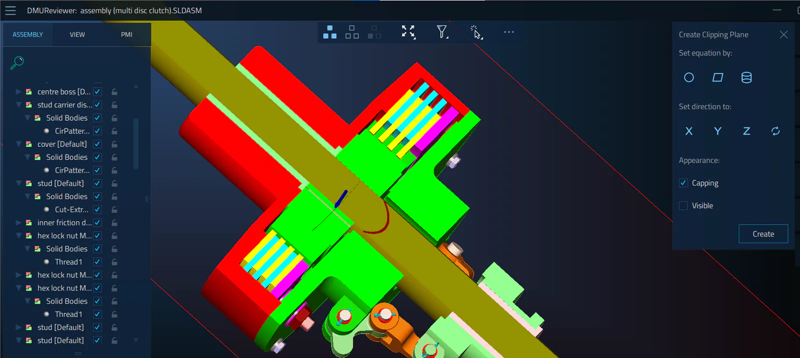 DMU Reviewer - a corporate tool for 3D CAD design review and analysis. Part 1 illustration