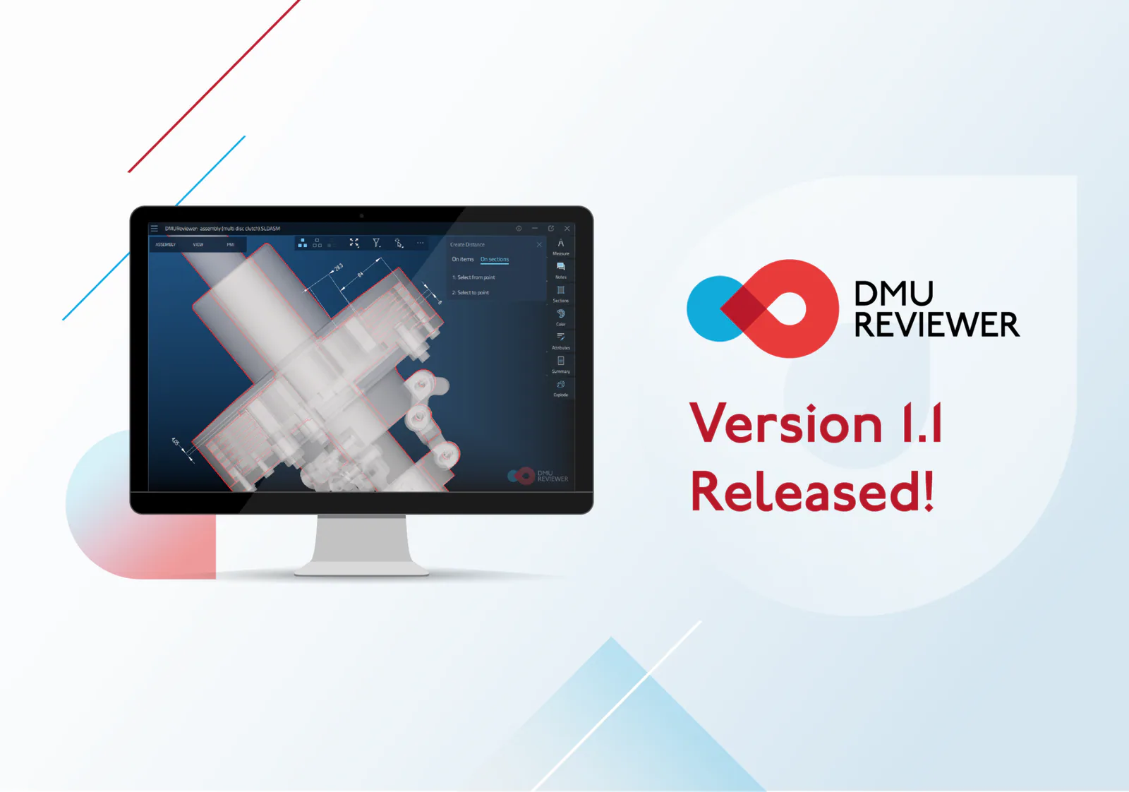 DMU Reviewer version 1.1 released illustration