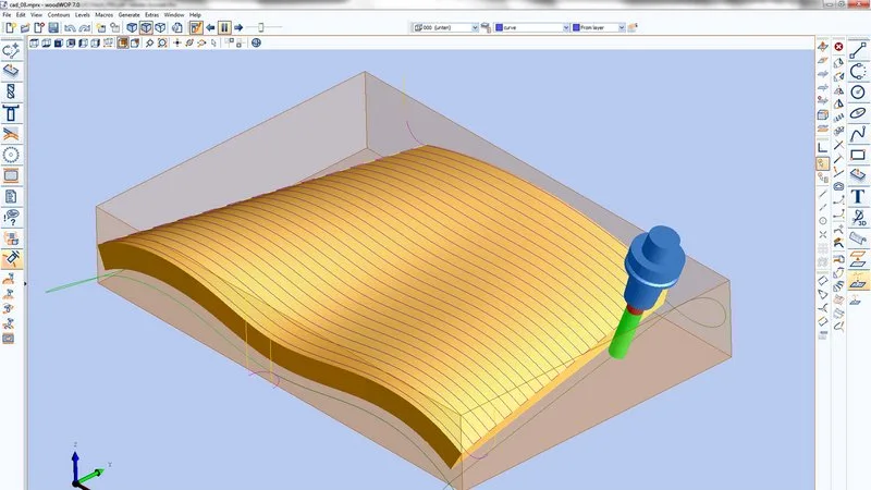 HOMAG application view 2